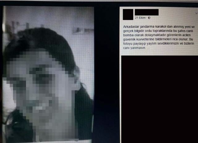 Kaçan Kızlarını 'Canlı Bomba' Diye İhbar Ettiler