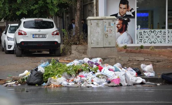 Diyarbakır'da Otobüsler Yine Çalışmadı, Çöpler Toplanmadı