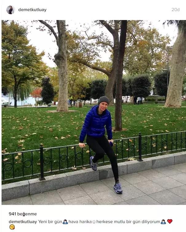 Ünlülerin Instagram Paylaşımları [1 Kasım 2016]