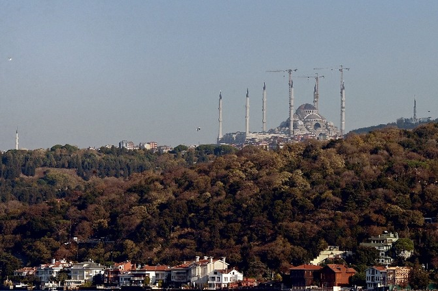 Çamlıca Camii İstanbul'un Silüetine Güzellik Katıyor
