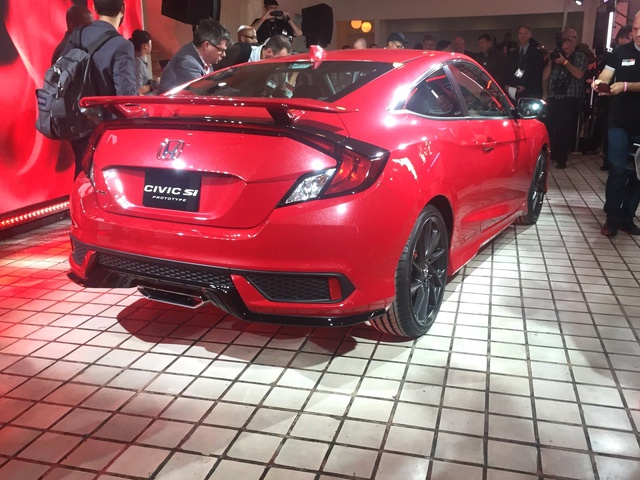 2017 Honda Civic Si Hala Prototip Mi?