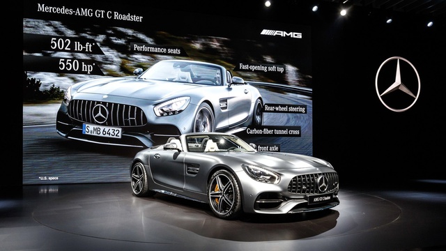 Mercedes-Amg Gt C Roadster Los Angeles'da Sergilendi