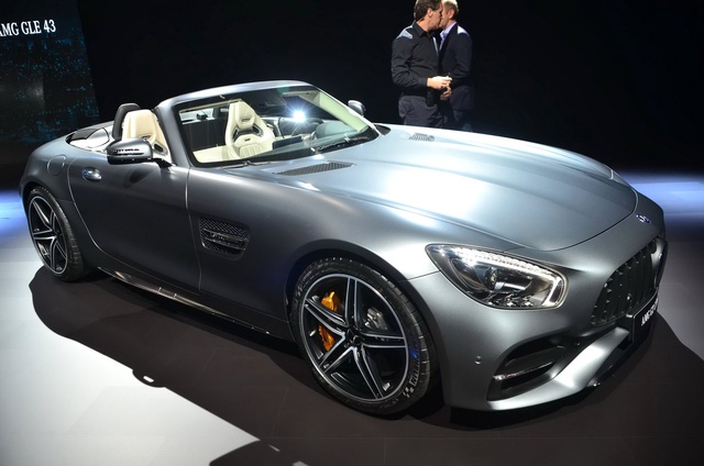 Mercedes-Amg Gt C Roadster Los Angeles'da Sergilendi