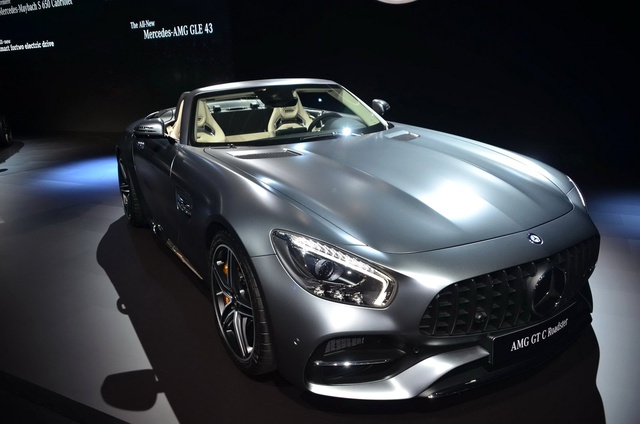 Mercedes-Amg Gt C Roadster Los Angeles'da Sergilendi