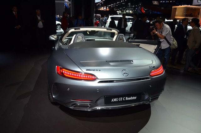 Mercedes-Amg Gt C Roadster Los Angeles'da Sergilendi