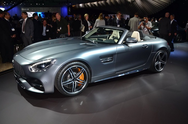 Mercedes-Amg Gt C Roadster Los Angeles'da Sergilendi