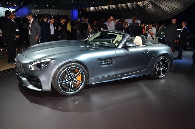 Mercedes-Amg Gt C Roadster Los Angeles'da Sergilendi