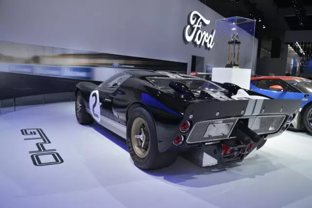 1966 Ford Gt40 2016 Los Angeles Fuarı'nda