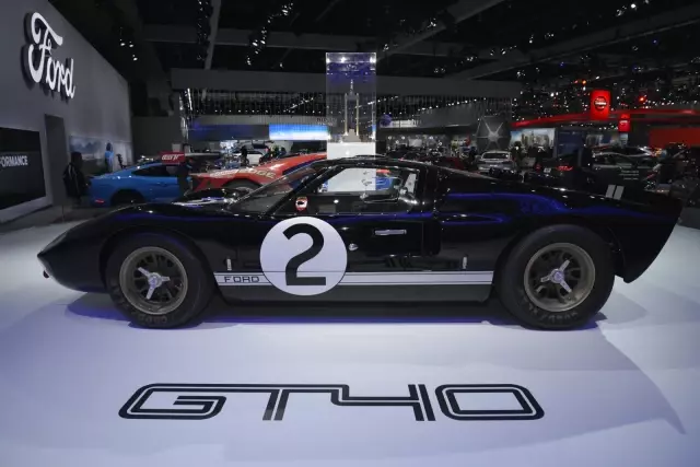 1966 Ford Gt40 2016 Los Angeles Fuarı'nda