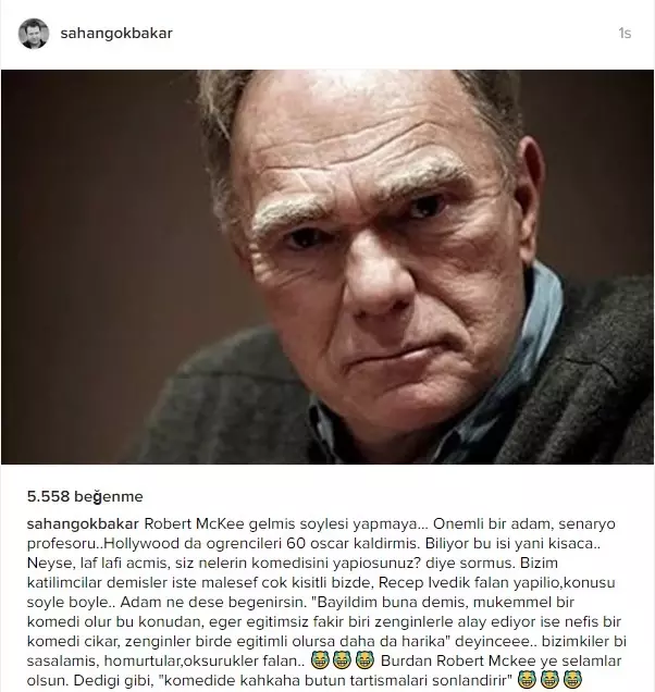 Holywood'un Hocası Robert McKee, Recep İvedik'e Hayran Kaldı