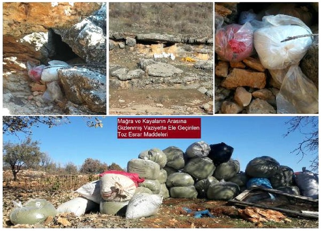 Narko-Terör Operasyonunda 8,5 Ton Esrar Ele Geçirildi