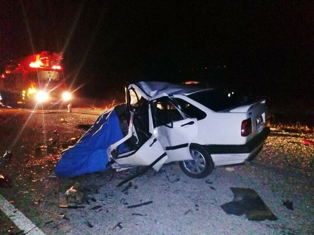 Çorum'da Feci Kaza! İki Araçtan da Kurtulan Olmadı