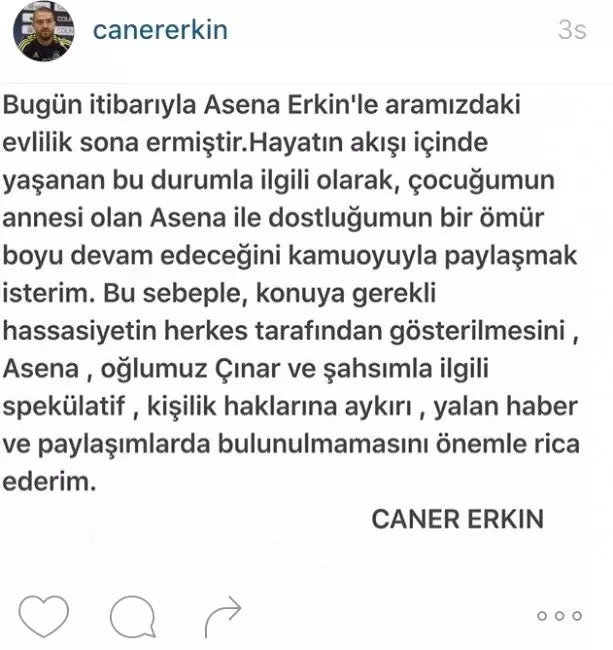 Caner Erkin, Asena Atalay ile Ne Zaman Boşandı? Çocukları Kimdir?