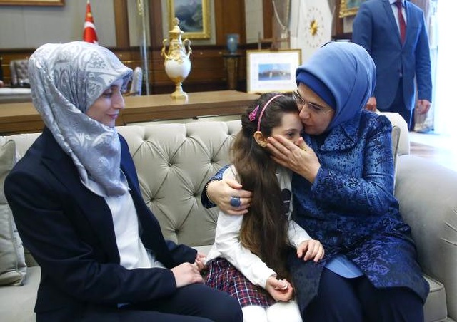 Halep'in Sesini Dünyaya Duyuran Minik Bana, Erdoğan'la Buluştu