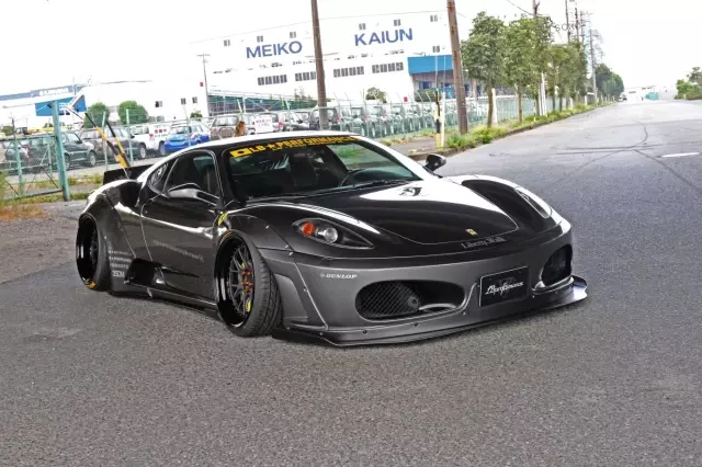 Ferrari F430'a Liberty Walk İmzası