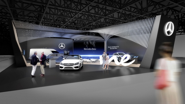 Mercedes Konsept Eq Ces Fuarı'nda