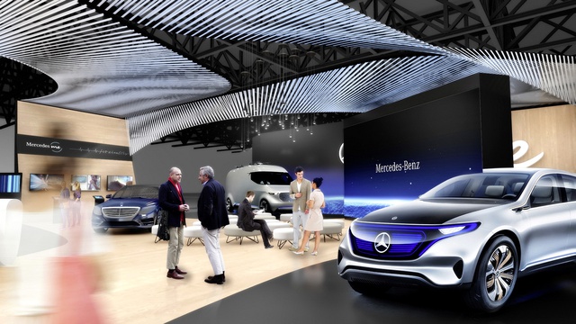 Mercedes Konsept Eq Ces Fuarı'nda