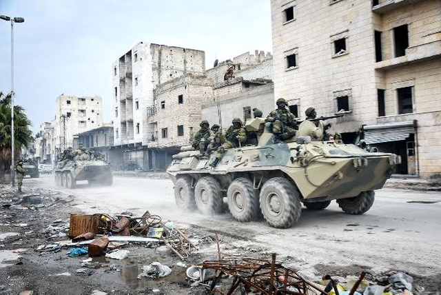 Rus Ordusu Halep'ten Fotoğraflar Paylaştı