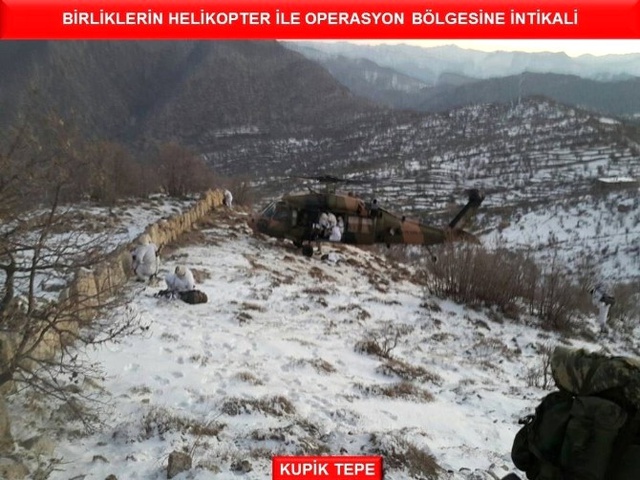 Asker, PKK'nın İnine Girdi