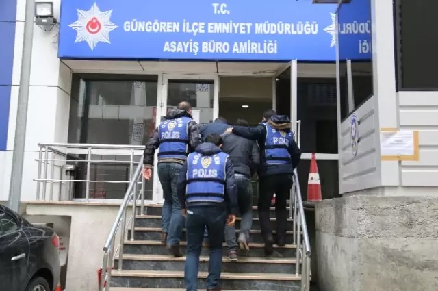 Hırsızların Suçüstü Yakalandığı Operasyon Kamerada