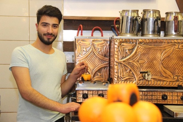 Türk Kahvesini, Portakal Kabuğunda Pişirmek Moda Oldu