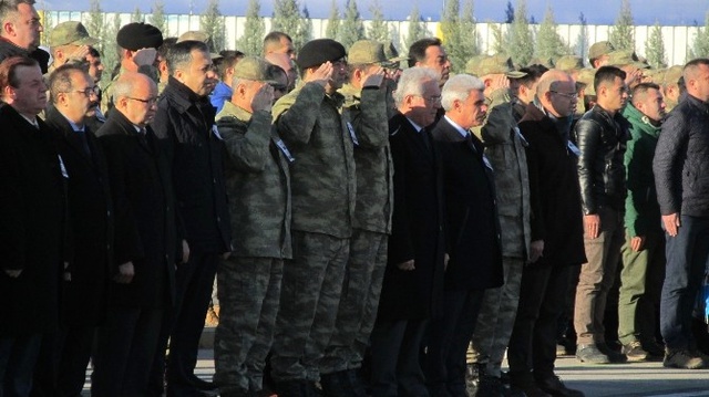 El Bab Şehitleri Memleketlerine Uğurlandı