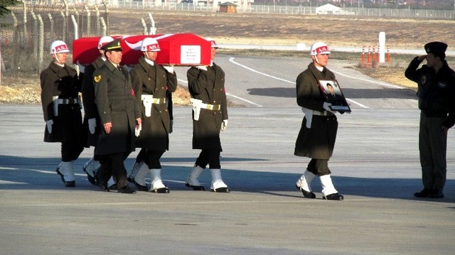El Bab Şehitleri Memleketlerine Uğurlandı