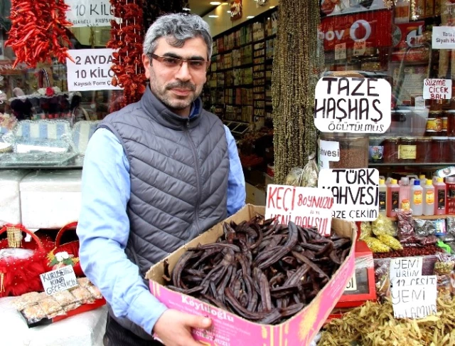 Kış Geldi, Her Derde Deva Olan Keçiboynuzu Satışları Patladı