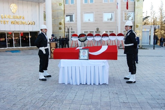 Kazada Hayatını Kaybeden Polis Recep Yanmaz İçin Tören Düzenlendi