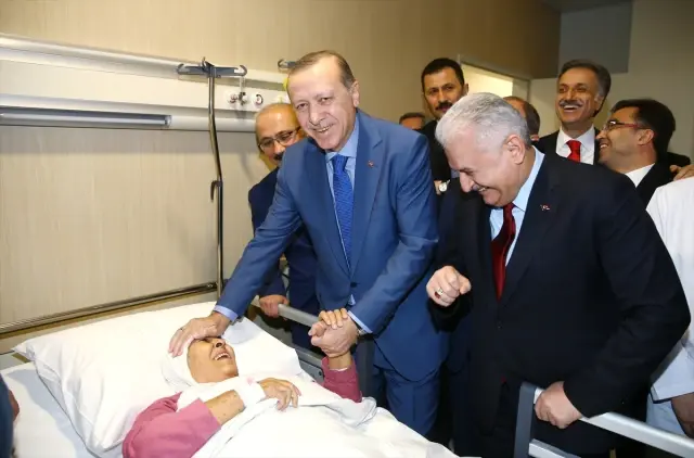 Erdoğan'dan Hasta Yakınına 'Evet' Esprisi