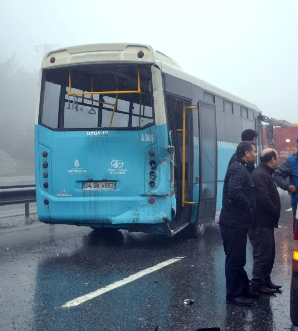 Arnavutköy'de Sis Kazası: 7 Yaralı