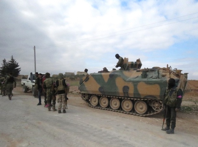 Özgür Suriye Ordusu'nun El Bab'ta İlerleyişi Sürüyor