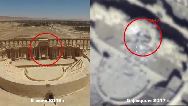 DAEŞ Bu Sefer Palmira'dan Geriye Bir Şey Bırakmamış