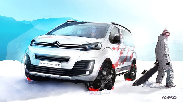 Citroen'den Spacetourer 4×4 Atağı