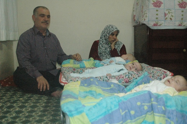 Suriyeli Aile Üçüzlerine Cumhurbaşkanı Erdoğan'ın İsmini Verdi