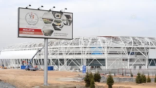 Malatya Stadının Yüzde 95'i Tamamlandı