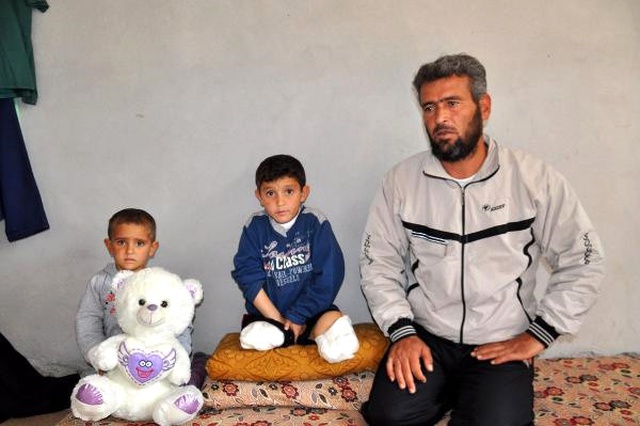 Bacakları Kopan Suriyeli Abdulbasit Protez İstiyor