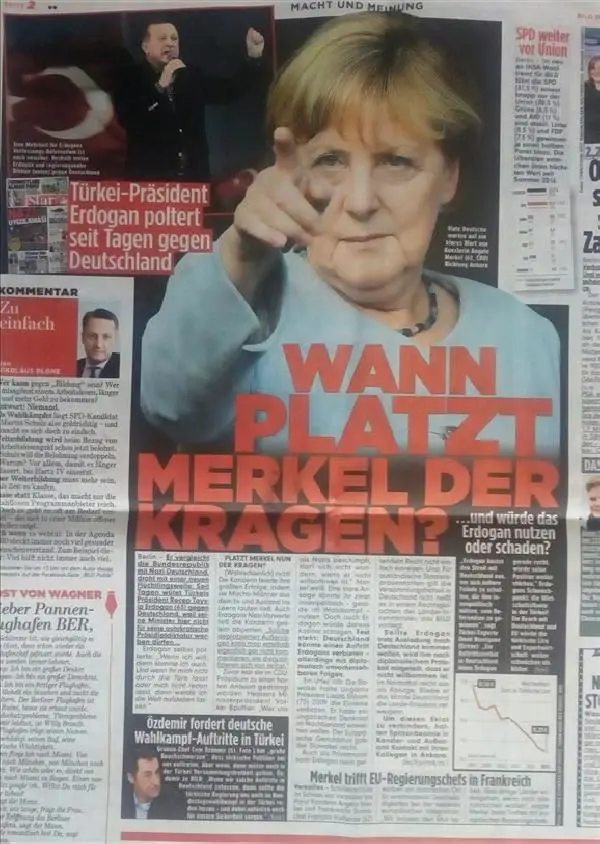 Alman Basını, Merkel'in Erdoğan'a Cevapsız Kalmasını Eleştiriyor