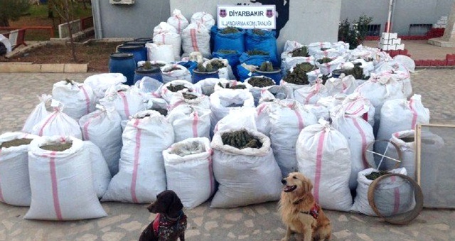 Diyarbakır'da Altı Ayda 75 Ton Uyuşturucu Ele Geçirildi