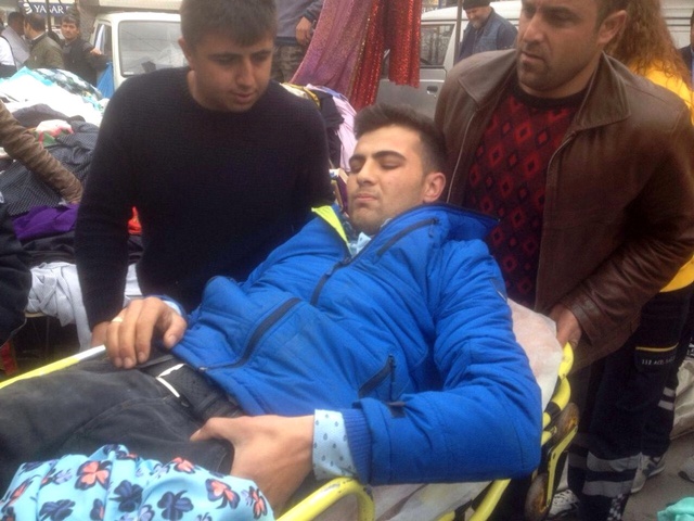 Pazarda Dehşet: Eski Ortaklarına Kurşun Yağdırdılar