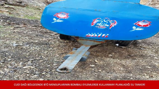 PKK'nın Tankerli Katliam Planı Ortaya Çıktı