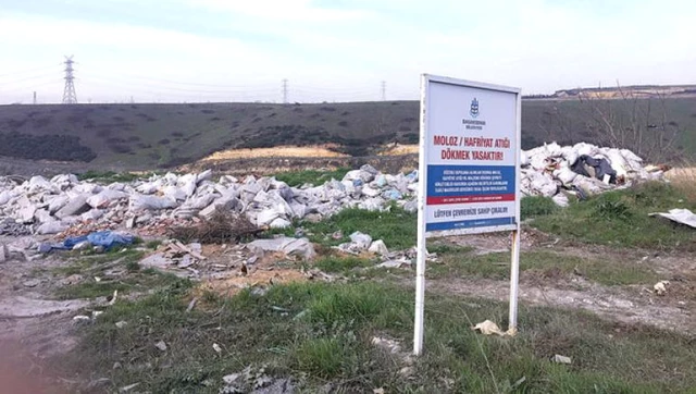 Sazlıdere Barajı Çevresine Dökülen Molozlar, İstanbul'un Suyunu Tehdit Ediyor