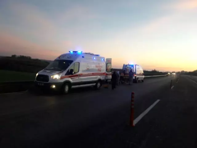 Tekirdağ'da İki Ayrı Trafik Kazası Meydana Geldi: 1 Ölü, 6 Yaralı