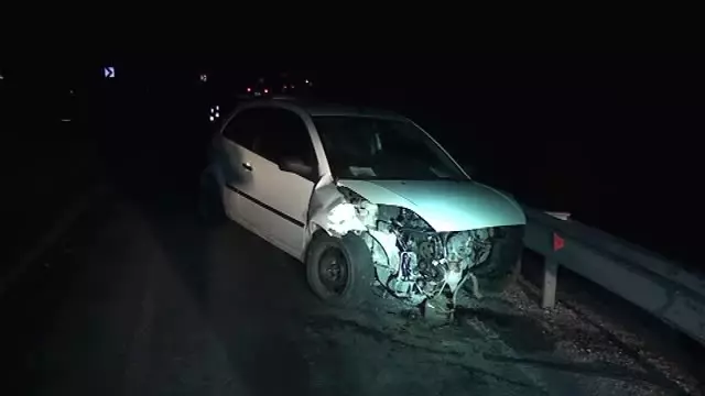 Kaza Yapan Sürücü Aracın Camından Fırlayarak Can Verdi