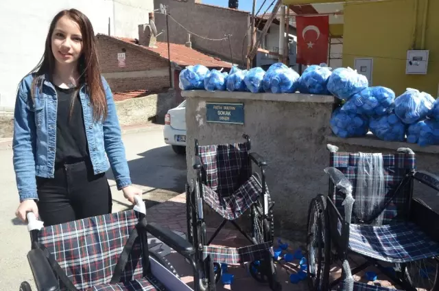 Dede-Torun, 10 Yıldır Mavi Kapak Toplayarak Tekerlekli Sandalye Dağıtıyor