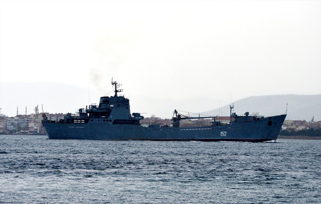 Saldırıdan Sonra Dikkat Çeken Hareket! Rus Gemisi, Boğaz'dan Geçip Akdeniz'e İndi
