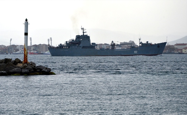Saldırıdan Sonra Dikkat Çeken Hareket! Rus Gemisi, Boğaz'dan Geçip Akdeniz'e İndi