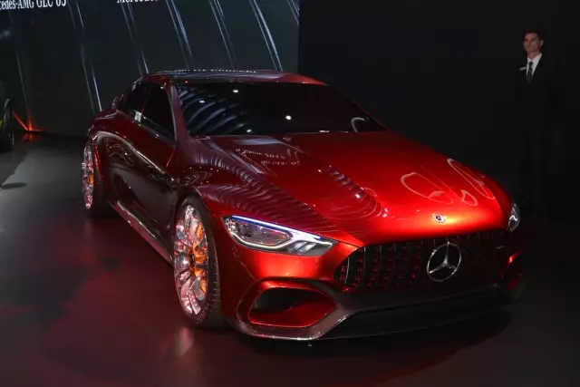 Mercedes-Amg Gt Konsept New York'ta Sergilendi