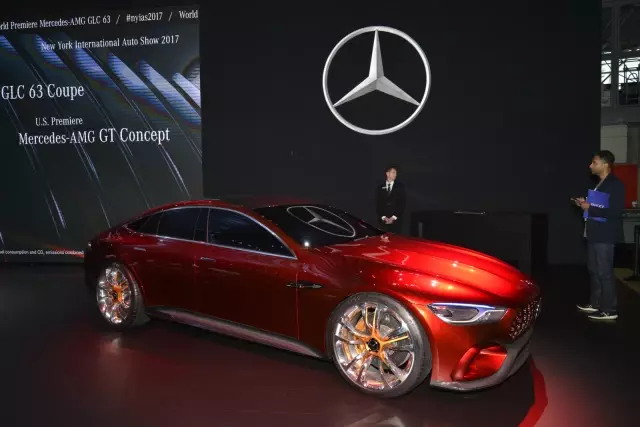 Mercedes-Amg Gt Konsept New York'ta Sergilendi