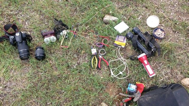 Kaçak Kazı Yapan 6 Kişi Suçüstü Gözaltına Alındı